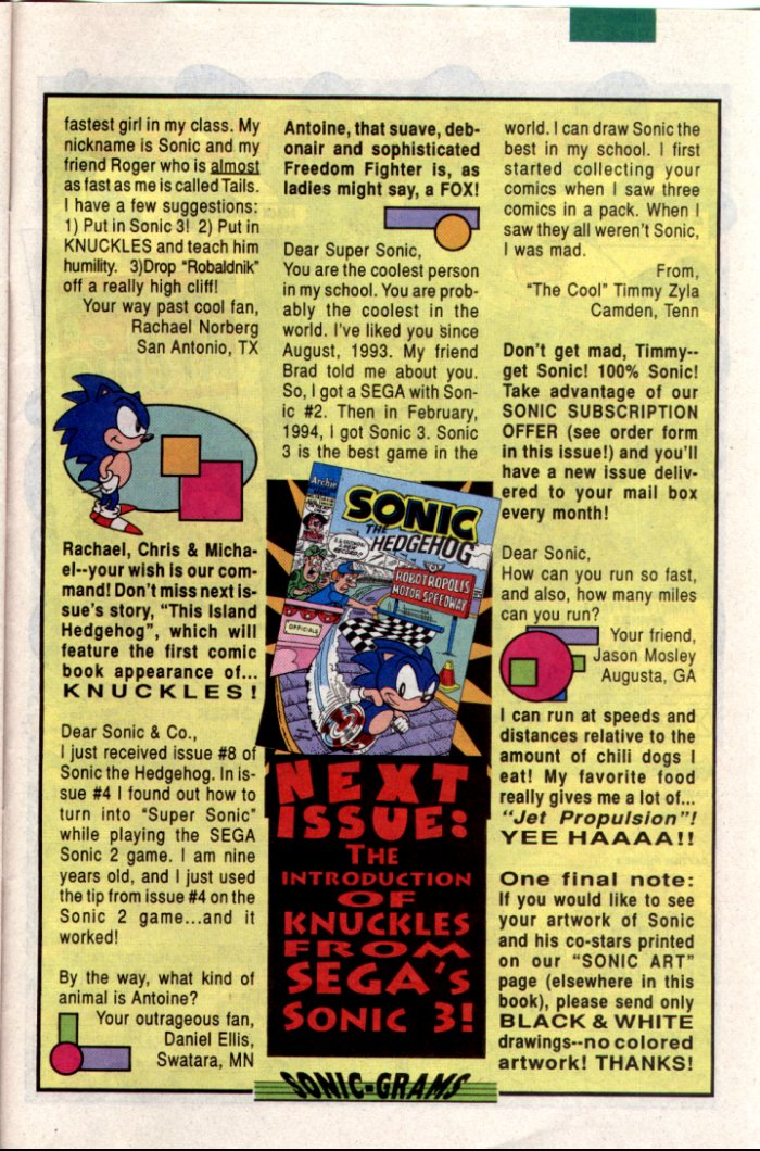Sonic - Archie Adventure Series July 1994 Page 28